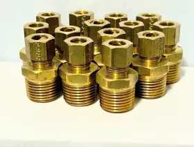68C-6-8 PARKER OE Tube Mpt Reducing Compression Fitting