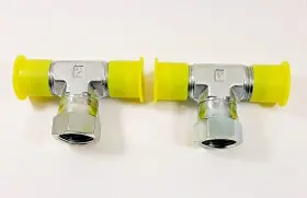 S6X-S PARKER Hydraulic Fitting Triplelok Swivel Nut Branch