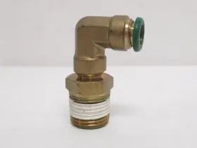 W169PLP-6-8-BRASS PARKER Swivel Elbow Ptc