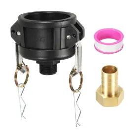 PTA230519TT1611 PATIKIL Tote Adapter Cam Lock Barb Fitting