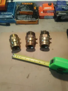 150-F-BR Male Camlock Mnpt Pipe Fitting