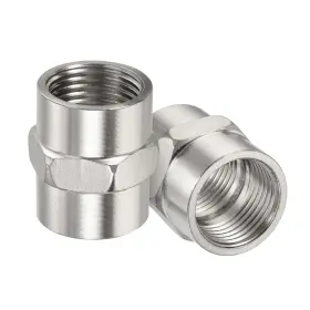 617662297350 PEROUP Steel Pipe Fitting Female Thread Hex