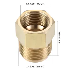 617662377656 PEROUP Flare Male Female Thread Pipe Fitting Air #2