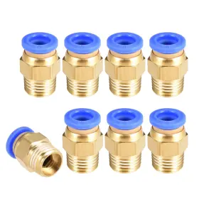 672668640296 PEROUP Npt Male Thread Push Joint Pneumatic
