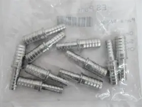 820896 PES Steel Straight Barb Reducer