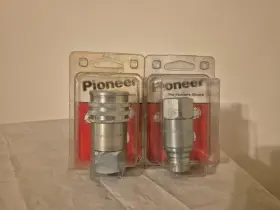 VPFEM-502-10FO PIONEER Skid Steer Connect Coupling Nipple Set