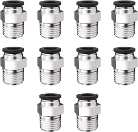 4NPT PIONFYNES Push Connect Fittings Tube Od Npt Thread