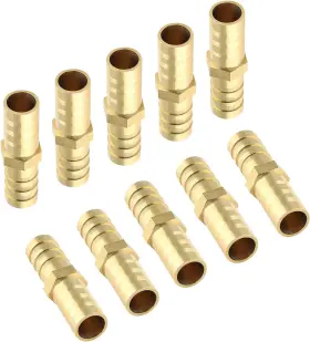 WQ210804-0016 PIUTOUYAR Hose Barb Fitting Hex Barbed Splicer