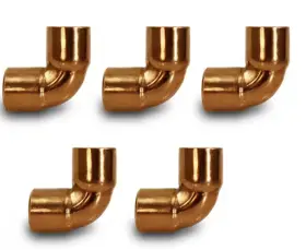 804595328613 PLUMBFLEX Copper Fitting Elbow Sweat Solder