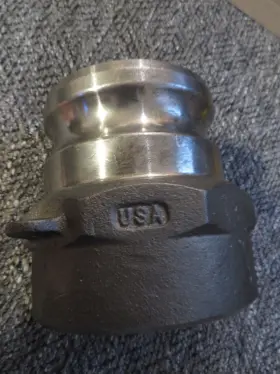 3-30AHD PT COUPLIMG Ductile Male Camlock Female Np Coupling