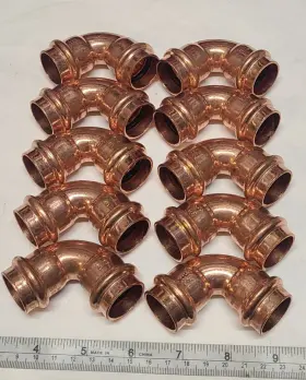 3490 PUREPRO Press Copper Elbow