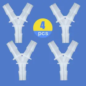 1-0820-Y-BARB-4 QUICKUN Hose Fitting Equal Barbed Joint #2