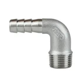 1-4420-SS-1PCS QUICKUN Steel Hose Barb Fitting Male Copper