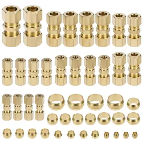 DG36075 QWORK Compression Tube Fittings Od