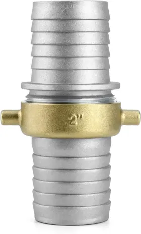WD7171 QWORK Pin Hose Shank Fitting Set Lug Coupling #2