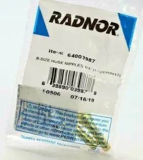 64003987 RADNOR Pack Oxygen Hose