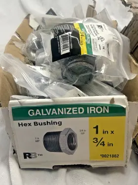 0021862 RELIABILT Galvanized Iron Fip Hex Bushing