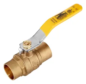 SWT-3-4-1PK REVALVED Port Ball Valve Lead Female Sweat
