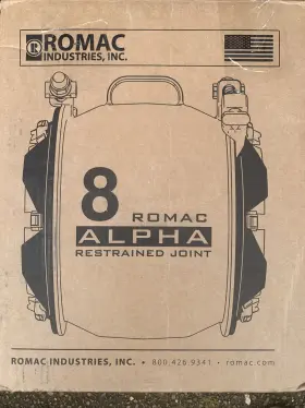 266-09101211 ROMAC Alpha Pipes Restraint Coupling Epoxy