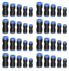 744759427892 ROZES Zjxed Straight Push Connectors Air Line