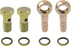 711181179019 RRINA Banjo Hose Barb Bolt Fittings Screw Crush