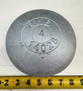 14028 RWB Mushroom Vent Cap Screen Galvanized Iron