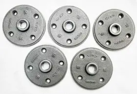 940-06 Floor Flange Malleable Iron Pipe Fitting Npt