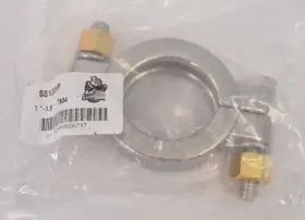 SS13MHP SANITARY SOLUTIONS High Pressure Trip Clamp Steel