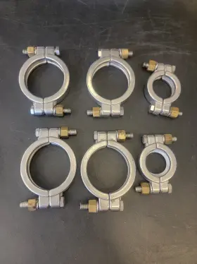 13MHP-200 SANITUBE Steel Bolted Sanitary Clamps Tube Od