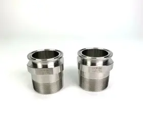 21MP4-200 SANITUBE Clamp Male Adapter