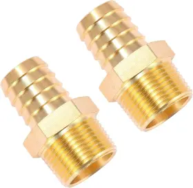 658358561829 SANPAINT Pack Hose Fitting Adapter Barb Npt Male