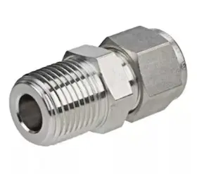 S76AMC004004 Tube Mnpt Male Connector Fitting