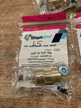 U4008LFZ / SHARKBITE Shark Bite Polybutylene Adapter Push #2