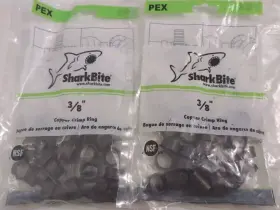 23101CP25 SHARKBITE Pack Copper Crimp Ring #2