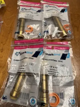 697285465886 SHARKBITE Push Connect Coupling Ips Pvc