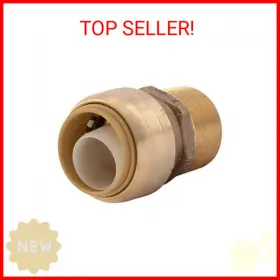 U134LFA SHARKBITE/CASH ACME Mnpt Adapter Push Connect Fitting