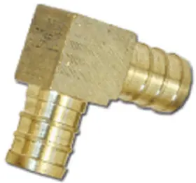 UC248LFCP25 SHARKBITE/CASH ACME Barb Pex Elbow Lead