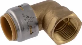 UR314A SHARKBITE MAX Push Pipe Elbow Lead Fnpt