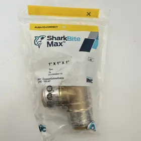 UR374A4 SHARKBITE MAX Tee Push Connect Fitting