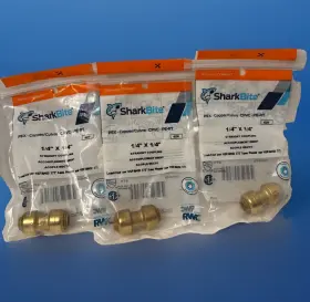 U004LFA SHARKBITE Straight Coupling Push Connect Fitting