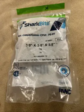 U360LFZ SHARKBITE Push Connect Tee