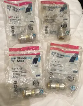 U520A SHARKBITE Straight Push Connect Coupling