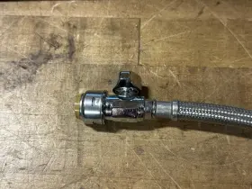 UR24686 SHARKBITE Toilet Connector Strait Valve #3