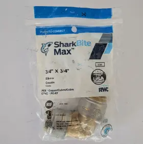UR256A4 SHARKBITE Push Connect Fittings Elbow
