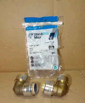 UR256Z SHARKBITE Push Connect Pex Elbow Copper