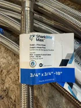 UR3016FX18 SHARKBITE Pack Shakbite Flexible Repair Coupling