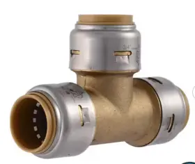 UR370A SHARKBITE Push Connect Tee Fitting