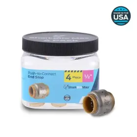UR518J4 SHARKBITE Push Connect End Fitting Pro Pack