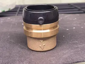 UXL0435 SHARKBITE Push Cap Connect Plumbing Fitting Pex Pipe #2