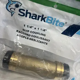 UXL0635 SHARKBITE Push Connect Slip Coupling Fitting #2